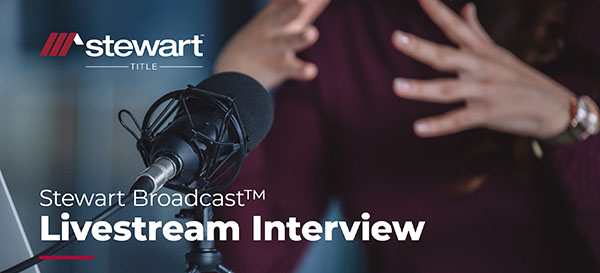 Stewart Broadcast: Livestream Interview